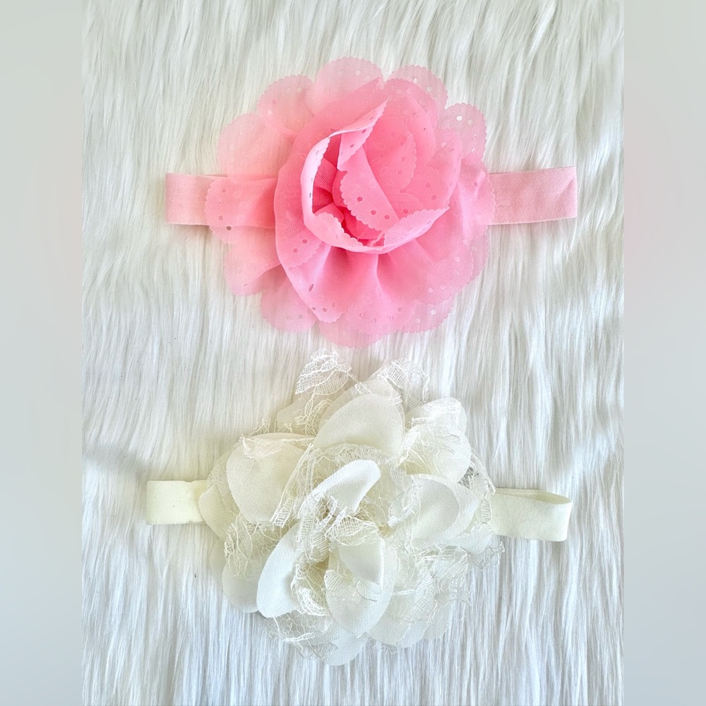 FLORAL LACE HEADBANDS